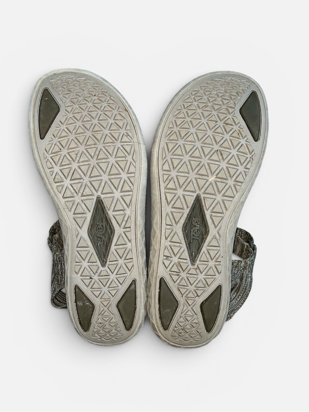 Teva Terra-Float 2 Knit Universal Sandal in Olive/Desert Taupe Size 8 - Picture 8 of 9